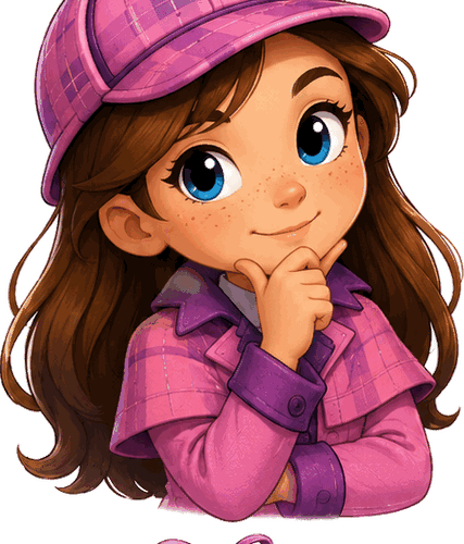 Detective Aria, thinking through a puzzle